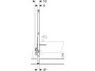 Wandbidet Element, Typ 112 111.548.00.2 - Geberit-Duofix