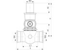 Universal 1, Fig. 5482 mit Steckmuffen Abgang Spitzend PE DN 125 / d 140mm - Von Roll Armaturen