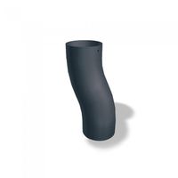 Sockelknie Ausladung: 60 mm Ø80 P.10 anthrazit 202620 - PREFA Dachentwässerungssysteme
