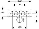 Waschtisch-Set 461.431.00.1 - Geberit-GIS