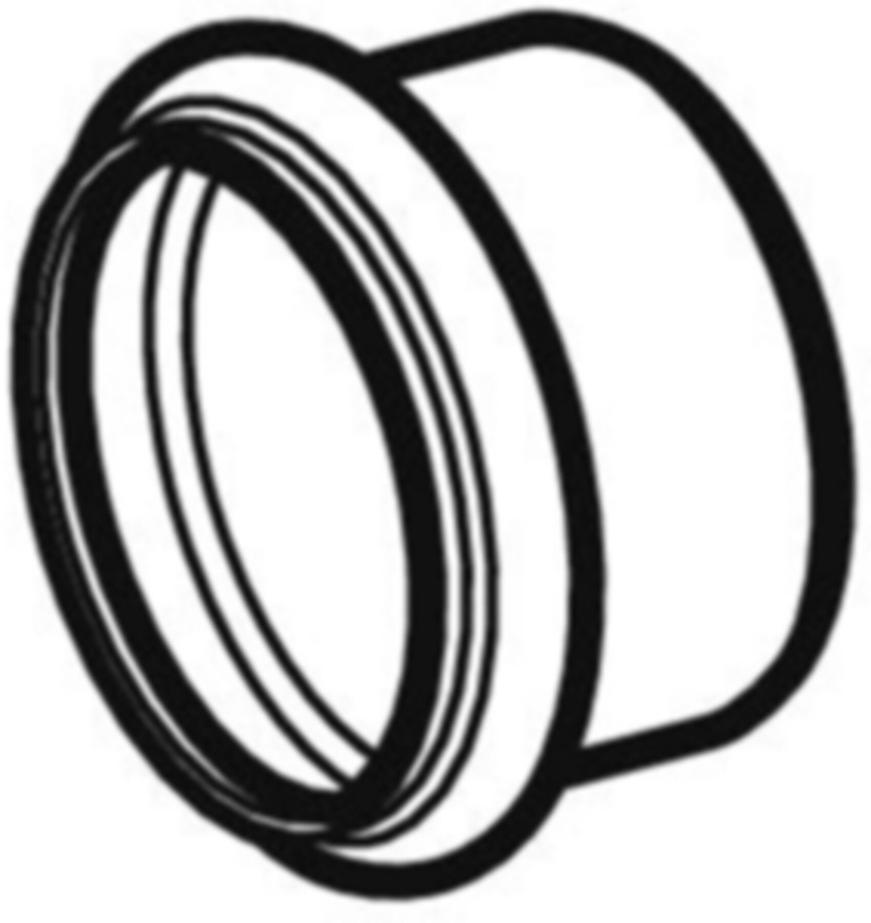 Löthülse mit Rundschnurring, zu Bleirohr d 40mm - 1 1/2" 159.623.00.1 - Geberit-Sifon + Apparateanschlüsse