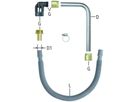 Ablaufgarnitur 3/4" 33086.21 zu Sicherheitsgruppe 33085 - Nussbaum Armaturen