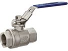 m/Knebelgriff Inox IG/IG 11/2" 660 - HTP Kugelhahnen
