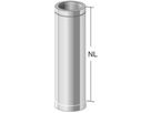 Alkon Rohrelement d 180 mm L=1000 mm 6KDR1020180 - Kaminsystem V4A doppelwandig