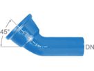 STM-Bogen 1M Fig. 2822 45° DN 125 - Von Roll Steckmuffenformstücke