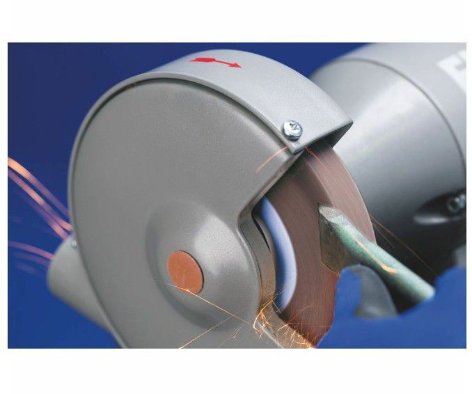 Schleifbockscheibe Normalkorund grau