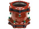 Kupplung lang, zugfest Typ 3007 DN 100 Spannbereich 104-132mm 709 305 216 - GF Waga-Multi/Joint
