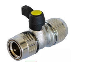 TEGUFIX Steckkupplung 16/19mm verchromt mit schlauchanschluss, 55303.014 - Gartenbauwerkzeuge