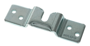 HAWA-PORTA Tragflansch Porta 45/60/100 28x100mm, Stahl verzinkt - Schiebetür- und Schiebetorbeschläge