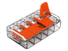 WAGO Steckklemme Compact 221 5-Leiter 0.14-4 mm², Pack à 8Stk. - Elektrozubehör