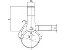 Druckanbohrarmatur DAA KIT (Karton à 12 Stk.) d 125/50mm 616 478 - Frialen Elektroschweissfittinge