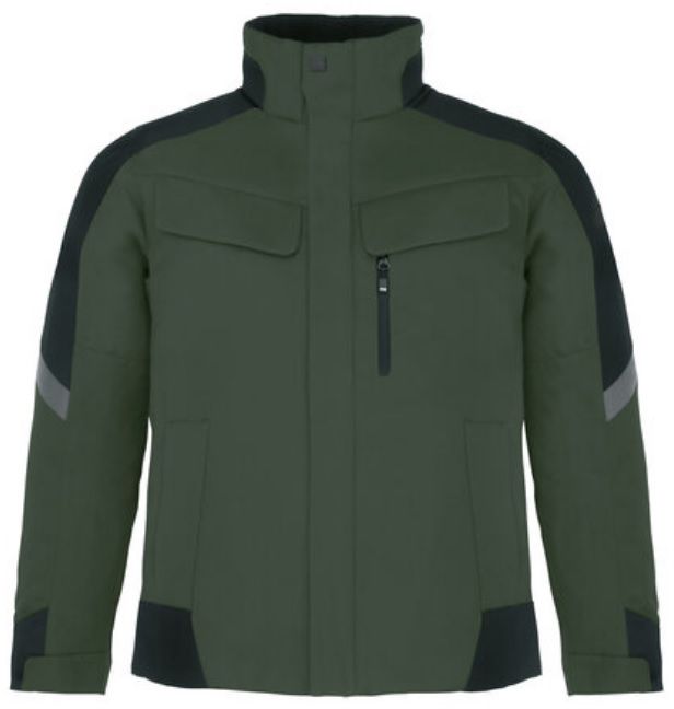 FHB LARS Arbeitsjacke oliv-schwarz Gr. 3XL - Textilien