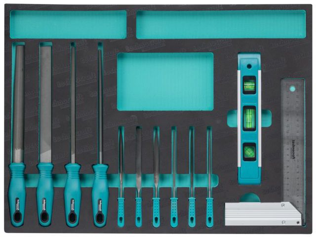 TECHNOCRAFT Werkstattwagen ALLROUND 2.0 "169 tlg. , 1/4"" + 1/2"" , 7 Schubladen" - Schlüsselwerkzeuge