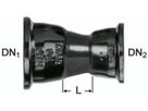 STM-Kaliberwechsel 2M Fig. 2883 DN 100/80 - Von Roll Steckmuffenformstücke
