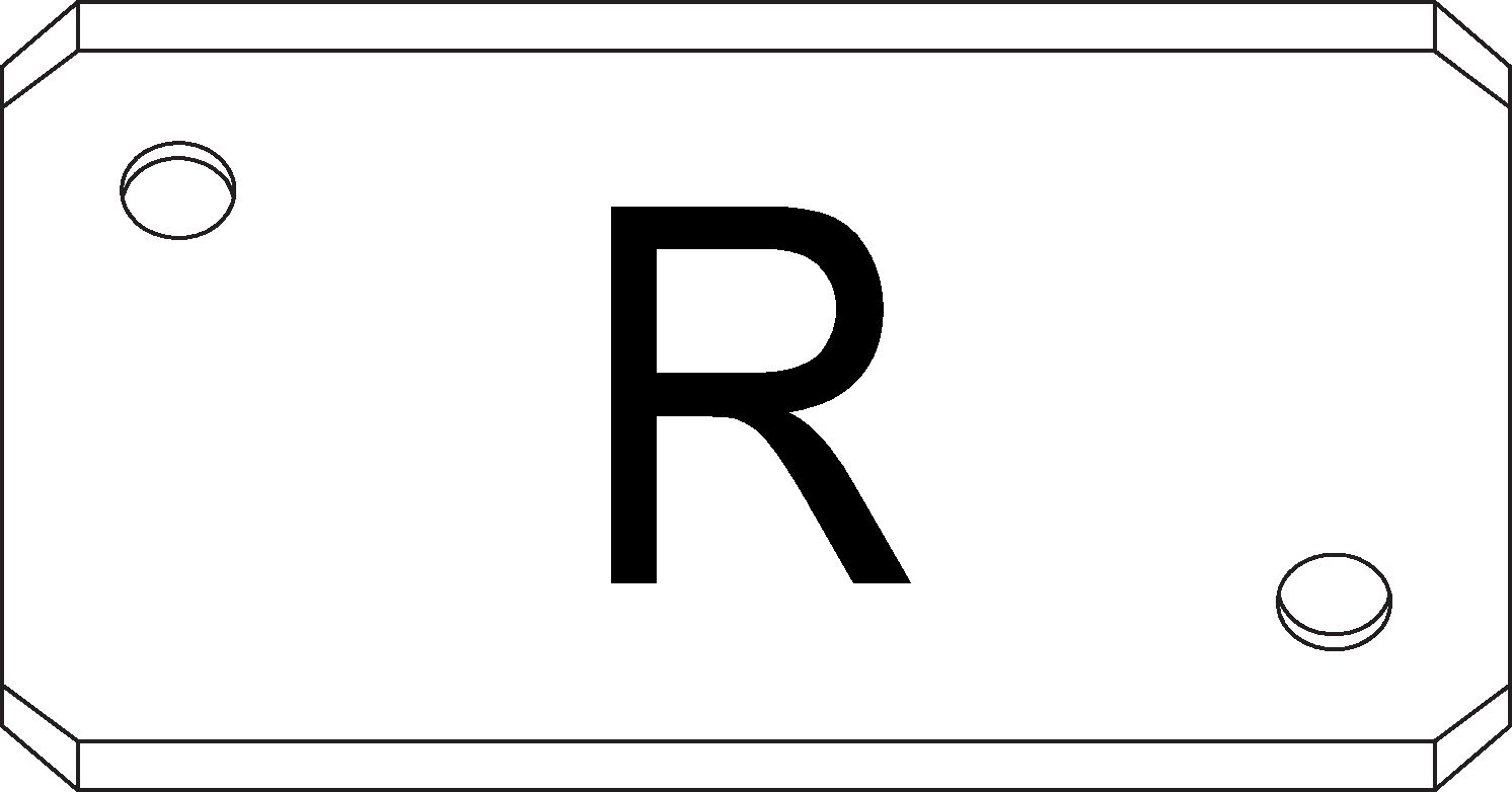 Auflagebleche schmale Ausführung R Ø 42.4 mm L 100 mm geschliffen 1.4301 - INOXTECH-Handlauf-/Geländer-System