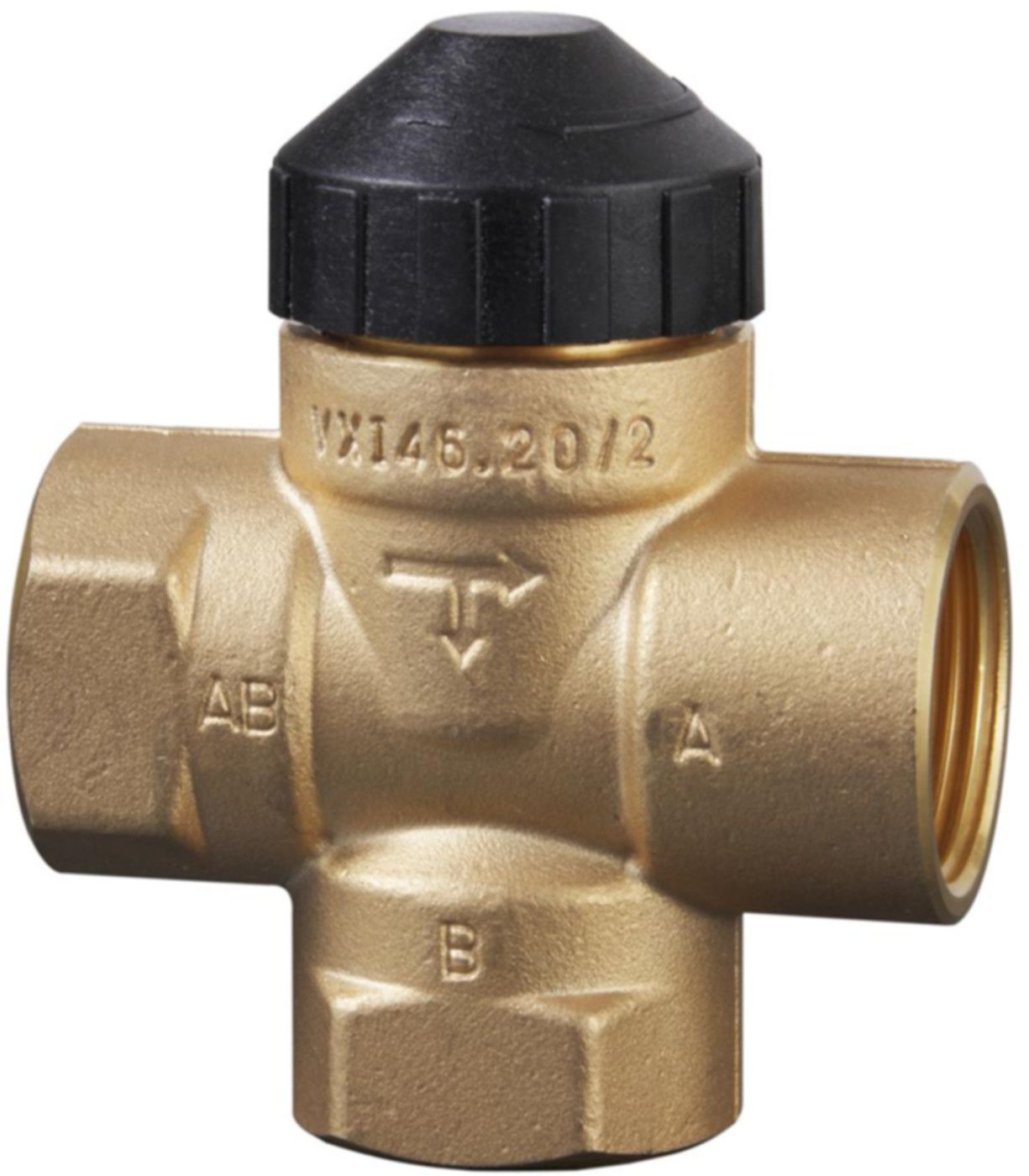 Dreiwegventil 1/2" VXI 46.15 kvs 2.0 - Siemens Steuerungen