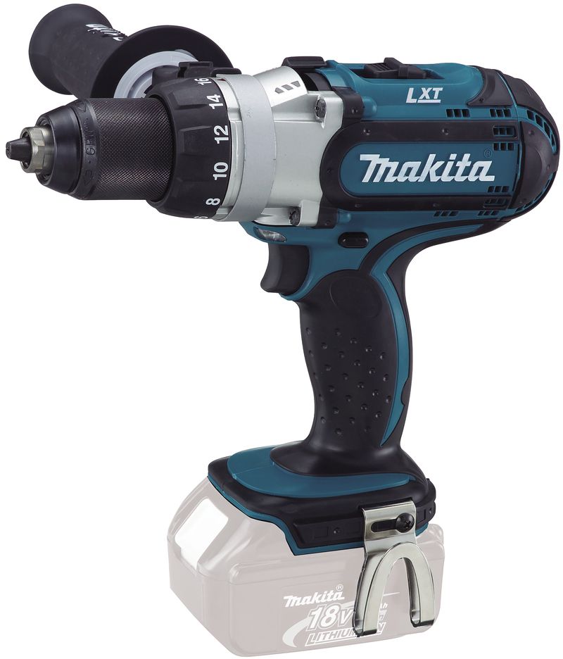 Akku-Bohrschrauber DDF451ZJ, 18V, solo, Seitengriff, Transportkoffer - Makita Elektrowerkzeuge