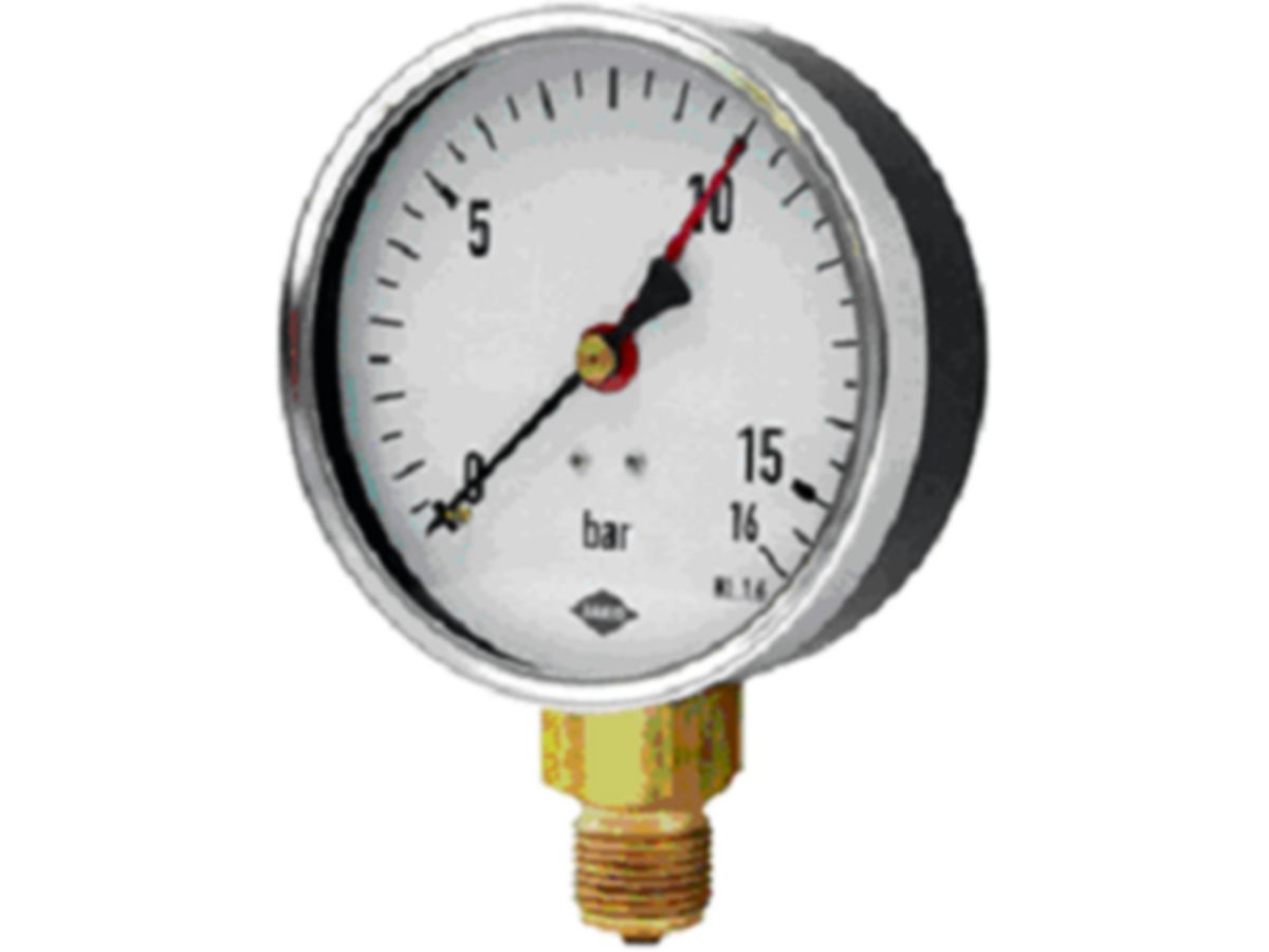 Manometer d= 80 mm 0 - 2,5 bar 