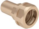 Übergang mit Steckende 22-20mm 22433 für Wellrohranschluss - Mapress-Heizungs-Formstücke