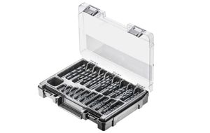 FORTEC Spiralbohrer - Satz HSS-R 170 tlg. 10x 1.0 - 8.0 mm , 5x 8.5 - 10.0 mm - Bohren