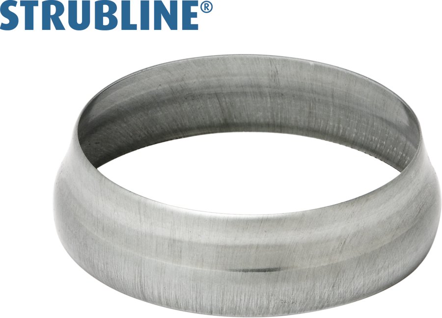 Übergangsstücke 75/ 92 mm 250 "Strubline" - Cr-Ni Spenglereihalbfabrikate