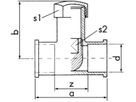 Löt-Reguliermuffe 7599 15 mm 767 599 005 - GF Lötfittings