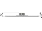 Grundplatten verz. 2-Loch M 12 120 x 40 mm 39434 - Rohrschellen-Zubehör