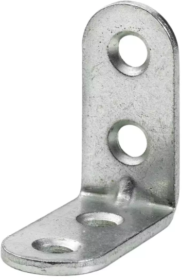 Hettich Stuhlwinkel verzinkt, 15 x 30 x 30mm, Stärke 1.5mm - Diverse Möbelbeschläge und Zubehör
