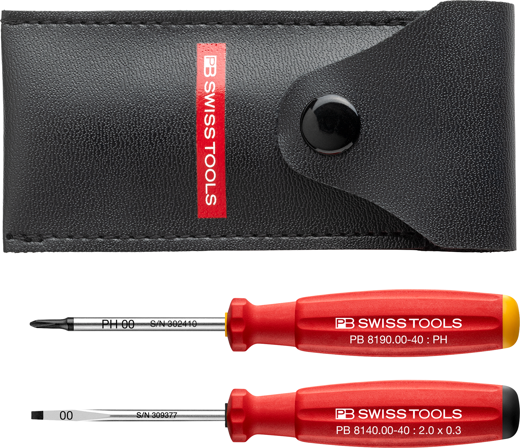 PB Schraubenzieherset 8535 in Etui für Schlitz- und PH-Schrauben, Gr. 00 - Schraubenzieher
