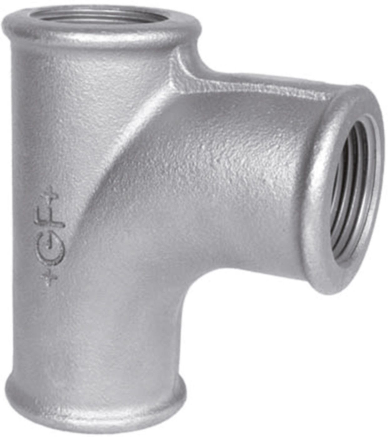 T-Stück 131 S 3" 770 131 111 - GF schw. Tempergussfittings
