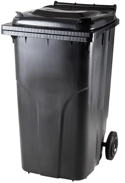 Kleincontainer aus Polyethylen 240l, anthrazit - Container