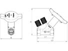 Strangregulierventil HydroControl V PN 25 2 Zoll AG 1062616 - Oventrop Strangregulierventile