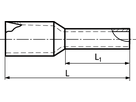 Aderendhülsen Standard DIN Cu vzn BN22491 DIN46228- 10mm²/18mm/red - Bossard Schrauben