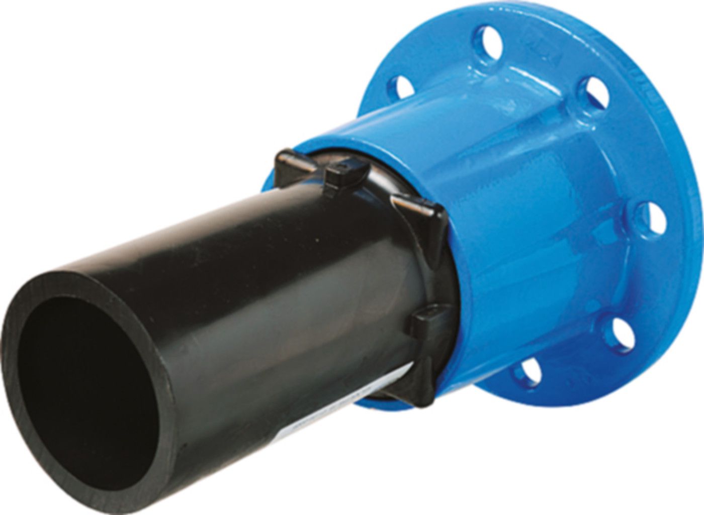 Flansch mit PE-Einschweissende 3100 DN 100 / d 125mm - Hawle Armaturen