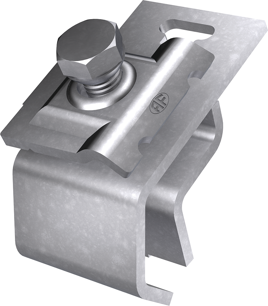 Schneefang-/Rohrklemme 3/8"-1" Inox AF 280.103.000 / FL 14 - AF Blitzschutzprogramm