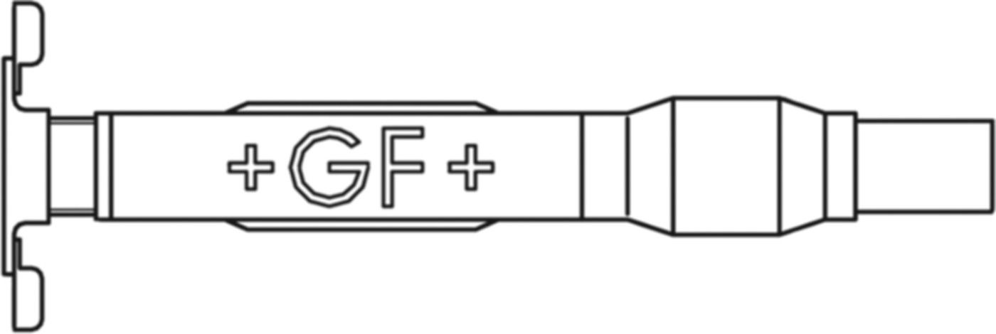 GEBEF Typ 1143 Losflansch INOX d 110mm - DN 100 775 011 433 - GF GEBEF Gebäudeeinführung
