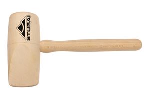 STUBAI Keilholzhammer rund 2785 , 80x180mm , Eschenholzstiel - Spenglerwerkzeuge
