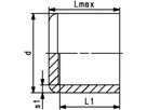 Abschlusskappe PE100 S5 PN 16 d 125mm 753 961 015 - PE100 Stutzenformstücke langschenklig
