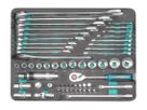 TECHNOCRAFT PP-Werkzeugkoffer wasserfest "PRO CONSTRUCTION 152" - Werkzeugkoffer,Sortimentskoffer,Behälter