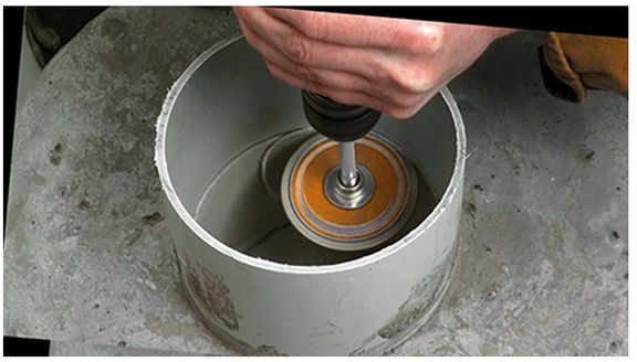 MANDREX Diamant-Rohrschneider EZYGrind Ø40-80 mm , für PVC- und HDPE-Rohre - Bohren