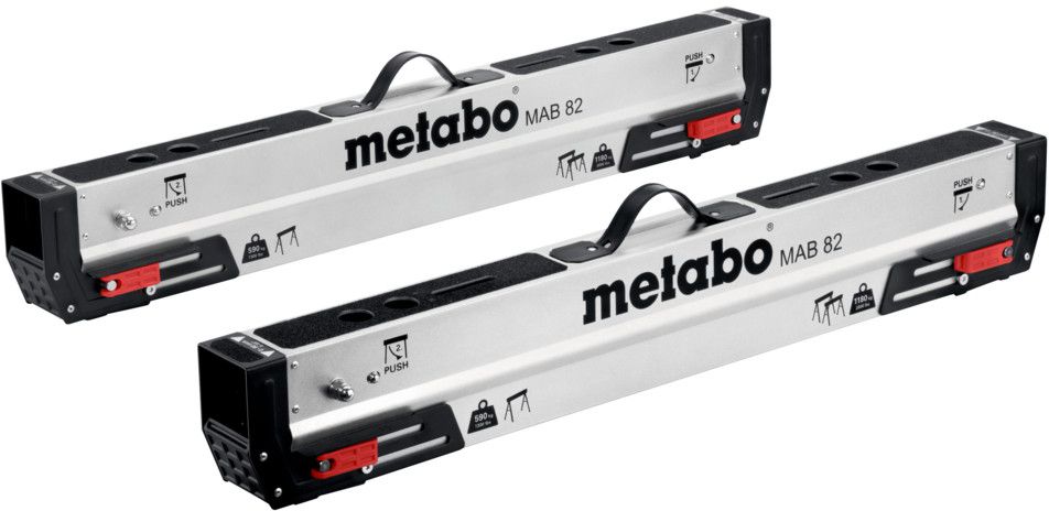 Arbeitsbock-Set MAB 82 H=615-820mm , Max 590 Kg/stk - Metabo Elektrowerkzeuge