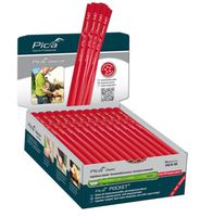 Pica Zimmermannstift PROFI rot, 24cm, ungespitzt - Auszeichnen