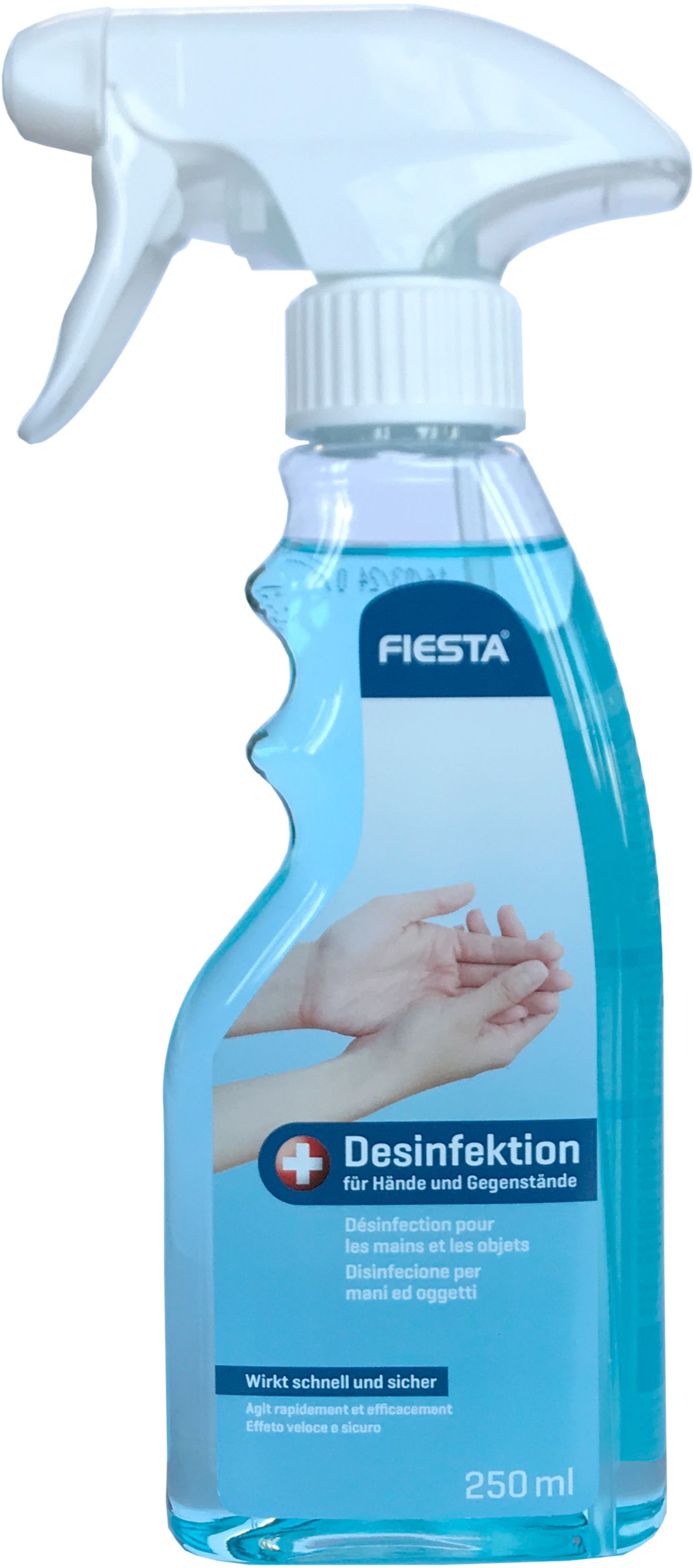 Desinfektionsmittel 250ml für Hände und Gegenstände, in Sprühflasche - Arbeitsschutz