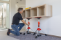 BESSEY Deckenstütze STE90 57.5cm- 91cm, Tragkraft bis 350kg mit Pumpgriff - Bauwerkzeuge