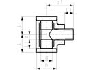 COOL-FIT T-Stück vorisoliert 32x 75mm 738 204 108 - GF COOL-FIT 2.0