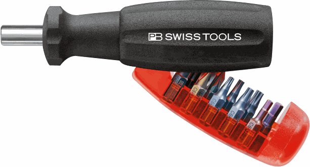 PB Bithalter Insider Pro 6510, 10-in-1 Tool, C6 & E6 Bits - Schraubenzieher