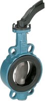 Absperrklappen mit Rasterhebel EBRO Z011-Therm RH
