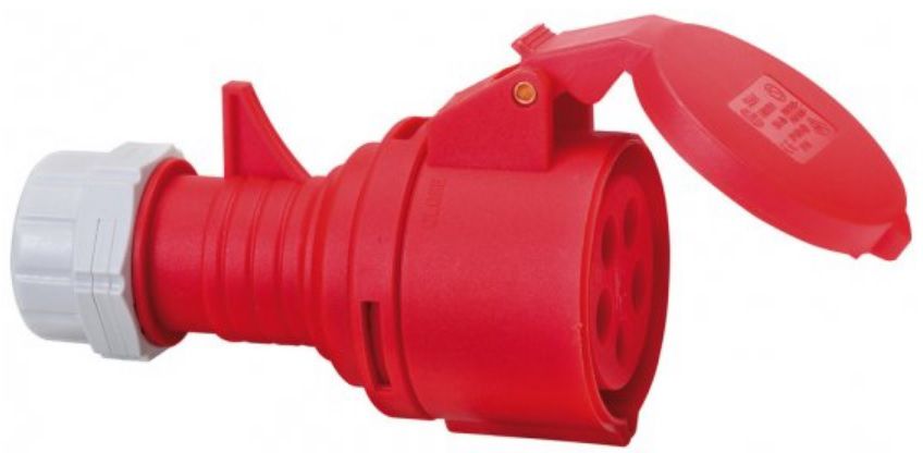 BRENNENSTUHL Kupplung CEE 400V / 32A, 5-Pol, Rot - Stromverteilung
