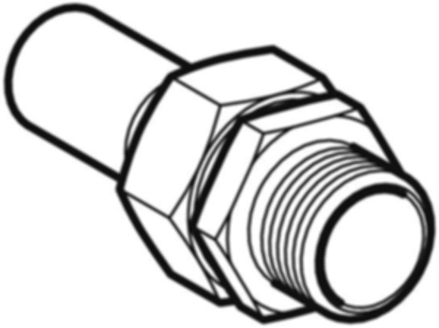 Übergang lösbar mit AG 54mm- 2" 35410 Überwurfmutter Messing mit Steckende - Mapress-Sanitär-Presssystem-Formstücke