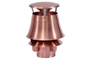 Kupfer ASPIRA 2000 o/Anschl. 180 mm - Aspira Kaminhüte